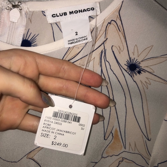 Club Monaco Ryeva Silk Dress - Picture 3 of 14